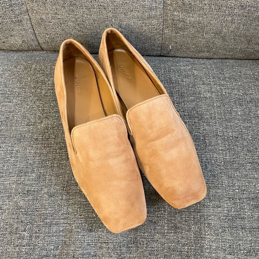 Vince Camel Suede Loafer Women’s Size 8